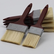 Aanadel Wooden Handle Paint Brush BBQ Grill Brush Small Household Brush