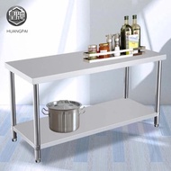 Meja Stainless Steel Working Table Meja Dapur Dining Table Set Meja Makan Stainless Steel Kitchen Table