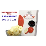 Dijual KERIPIK APEL RED BLU MALANG ASLI Murah