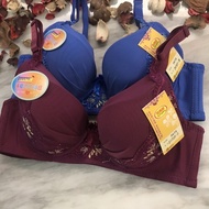 {A & J} 20356 B Cup 2 Breasted Embroidered Underwear Gorgeous Exquisite ️ Bra Lace Bra