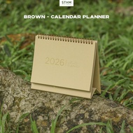 Lịch bàn lò xo 2026 - Đế lịch chữ A - Có lịch âm dương và checklist - Giấy mỹ thuật cao cấp - STHM