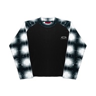 CH-STUDIOS - PLIF.Black | Heavyweight waffle Longsleeve Tshirt | Boxy Longsleeve waffle
