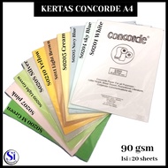 Concorde Paper A4 90Gsm Contents 20 Sheets