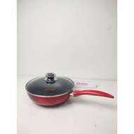 Delfiro Wok Pan 24cm Thick Aluminum Non-Stick Pan