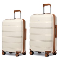SEA CHOICE 20" Carry-On Suitcases & Cosmetic Bag Lightweight Polypropylene Carrying suitcase with TS