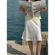 Silk lace skirt - Aufra studio