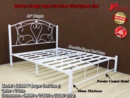 Yi Success Grace Super Bed Base Metal Queen Bed Frame / Powder Coated Metal Queen Bed Frame /Katil Queen Besi SuperBase