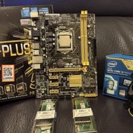 Itel i3 4160 Asus H81M-Plus Kingston 8GB (2x4GB) DDR3 1333mhz Antec HCG 520w