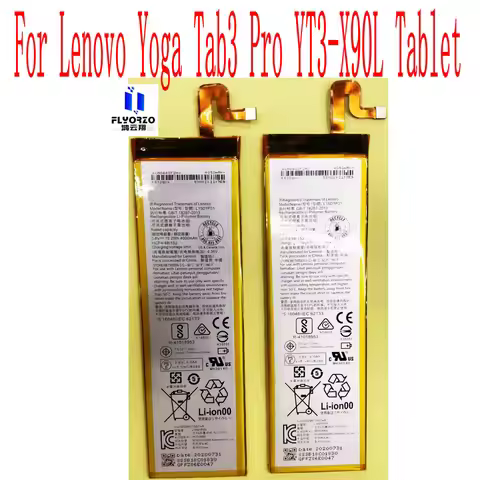 Brand New 4000mAh L15D1P31 Battery For Lenovo Yoga Tab3 Pro YT3-X90L Tablet