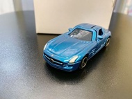TOMICA TOMY 91 MERCEDES BENZ SLS AMG 閃藍 二次