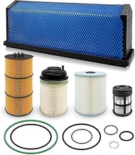 Replace AF27879 P551005 FS19915 PF9908 Filter Kit Fits for Freightliner Cascadia DD13 DD15 DD16, Eng