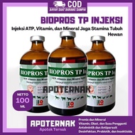 Ready BIOPROS TP 100 mL | ATP Vitamin Mineral Jaga Stamina Tubuh Sapi
