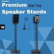 Speaker stand side bottom mount Cable management pole Rear Satellite Speaker Samsung Q950T Samsung Q950A Sonos One SL LG Sony JBL