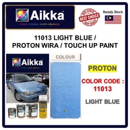 AIKKA AUTOMOTIVE PAINT / PROTON WIRA 11013 / LIGHT BLUE / TOUCH UP PAINT / DIY CAT SPRAY TIN / CAT K