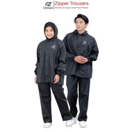 HORANSHOP DERAS Raincoat, Adult Coat for Men and Women, Thick, Elastic, Super Premium PVC Material, 