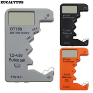 EUCALYTUSS Digital Battery Checker, ABS Housing Small Size Digital Battery Tester, Universal Compati