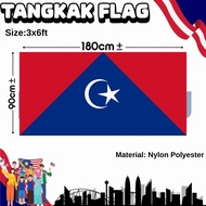 【Benderaku】【3X6ft 】Tangkak Flag Bendera Daerah Johor Bendera Tangkak Tangkak Flag Bendera Daerah Joh