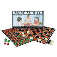 SPM51 Dam/Draughts Board Game ( FREE - UNO Card Game Set )