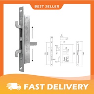 Canter Design® THL -100 Mortise Hook Lock Technical Diagram Kunci Grill Besi Pintu / Grill Door Lock