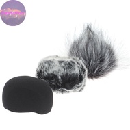 HabitatPort 1Pc Foam Mic Wind Cover Furry Windscreen Muff For ZOOM H5 H6 Recorder Microphone MY