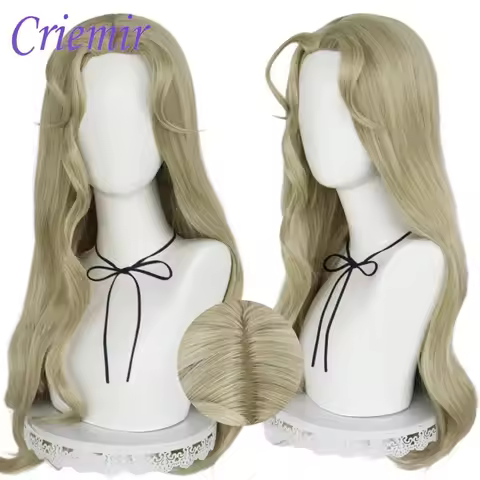 Little Girl Rolling Buddy Cosplay Wig Synthetic Long Curly Wig Anime Coser Heat Resistant Fiber High