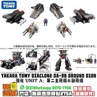 [售罄] [可用消費券 免費售後服務] TAKARA TOMY DIACLONE DA-98 GROUND DION 強化 UNIT A：第二主砲塔＆副砲塔