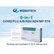 6in1 COVID/FLU A/B/RSV/ADV/MP RTK 2S