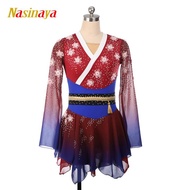 Diskon Nasinaya Figure Skating Dress Customized Competition Ice Skatin