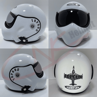 AVEX หมวกกันน็อคเต็มใบทรงนักบิน รุ่น TOPGUN แบบลาย นวมภายในถอดซักได้