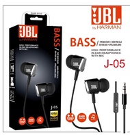 Handset / Headset / HF EarPods / HiFi Handsfree Earphone JBL J-05 ORIGINAL BY HARMAN FULL BASS+ SUPER MEGABIGBAS