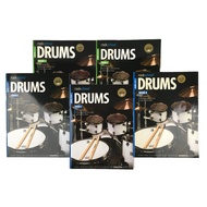 Rockschool Drums Grade 1, 2, 6, 7, 8 with CD / Download Backing Tracks
