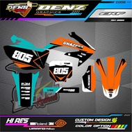 DECAL CRF 250 MOTORCYCLE STICKER