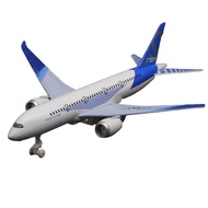 deveodo Pull-back Design Plane Model Funny Lighting Effect Passenger Airplane Model Toy for Child Ai