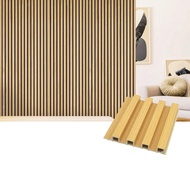 WD Wood Panel WPC Wall Panel Bahan PVC Motif Kayu Dinding Kisi Kisi Kayu Dekorasi Tembok