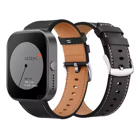 Leather Watch Band For CMF Watch Pro Strap Accessories Replacement Wristband For CMF by Nothing Watc