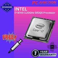 Intel 8th Gen Processor i7-8700 FREE THERMAL PASTE