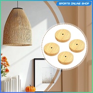 [Beauty] 4 Pieces of Pendant Light Covers, Round, Smooth, Modern, Easy to Install, 10cm/3.86 Inch, f