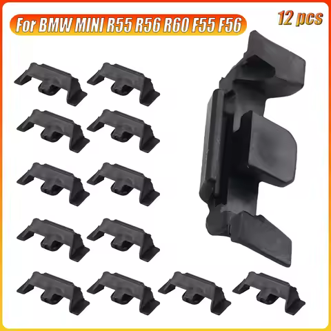 12pcs Headlight Trim Ring Clips for BMW Mini Cooper R55 R56 R57 R58 R59 R60 F56 for Cooper 2007-18 C