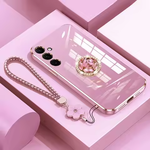 A 54 34 14 13 Case with Lanyard,Luxury Diamond Holder Case For Samsung galaxy A54 A14 A34 A04 E A03 