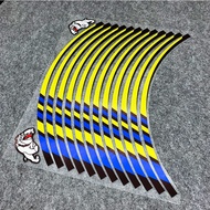 17 inch Motorcycle Wheel hub Sticker for SUZUKI DL250-A Gixxer SF 250 GSX-S150