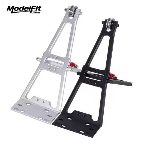 Heavy-Duty Tow Truck Crane Arm Kit For 1/10 RC Crawler SCX10 TRX4 Capra LCG Chassis Tools