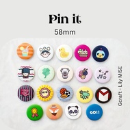 Pin it - pin - brooch - pin pin - cute pin - cute pin