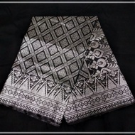 Sampin hitam silver, sampin hitam silver, sampin murah, sampin black silver, sampin siap jahit.