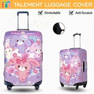Luggage Protector Cover Kuromi Personalized Suitcase cover Stretchable Luggage Accessories Anti Scra