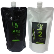 QS 3D 35 Speedy Types Rebonding Cream Set 500ml x2