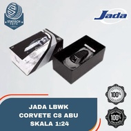 Jada LBWK Corvette C8 Grey Scale 24 Diecast Car Collection Original Openable Part