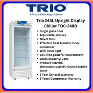 Trio 248L 1 Door Upright Display Chiller TDC-248D