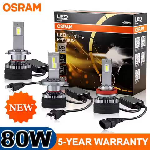 OSRAM Original H7 H4 Led Car Headlight Bulb 9012 HIR2 Lamp HB2 9003 9005 9006 HB4 HB3 H11 H8 Fog Lig