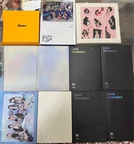 BTS Butter, TWICE, ITZY, BTS Love Yourself 專輯
