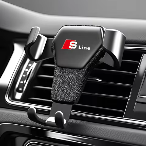 Gravity Car Phone Holder Air Vent GPS Stand Accessories For Audi A1 A3 A4 A5 A7 Q3 Q5 Q7 Q8 TT 8L 8P